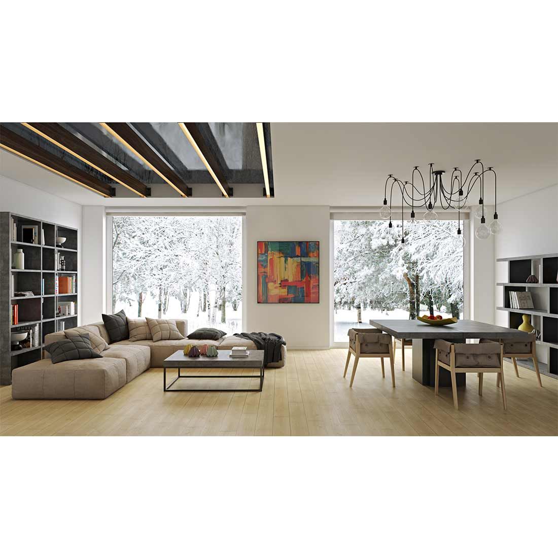 TEMAHOME Dusk Esstisch 130x130cm