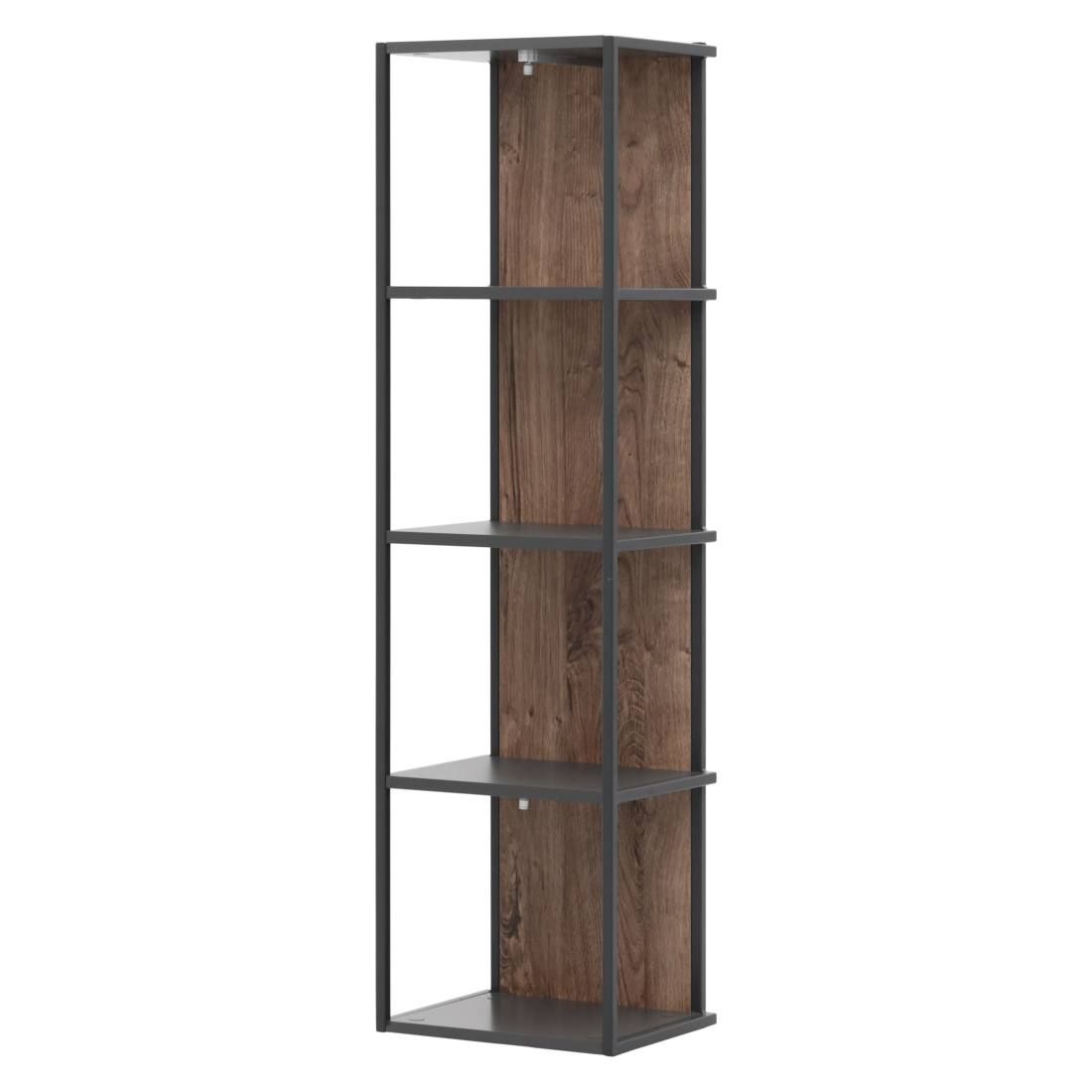 Wohnconcept Manhattan Wandregal 35x28x128cm
