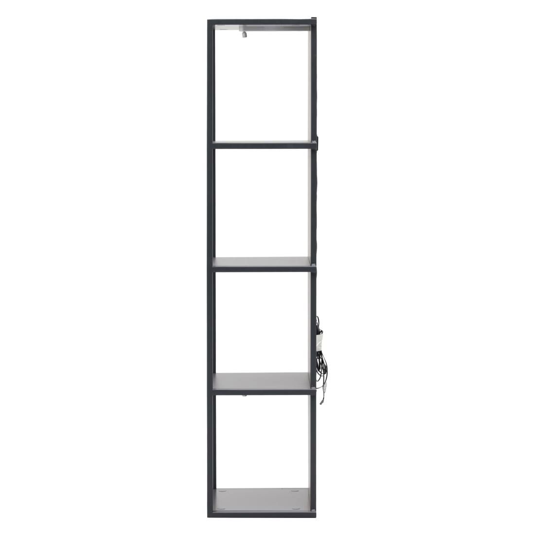 Wohnconcept Manhattan Wandregal 35x28x128cm