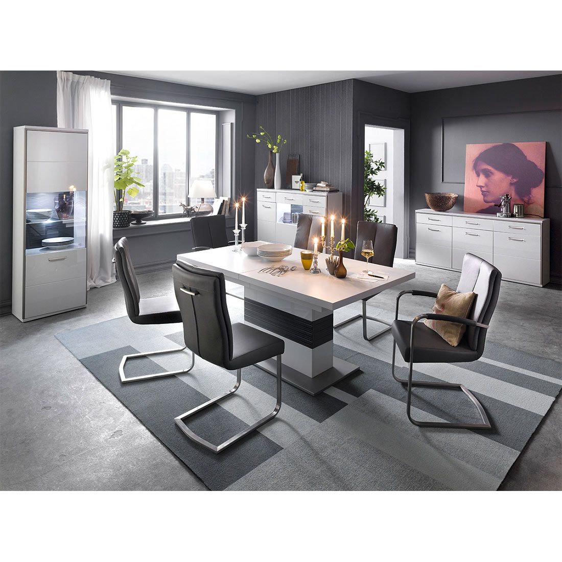 MCA Trento Vitrine 64x38x201cm