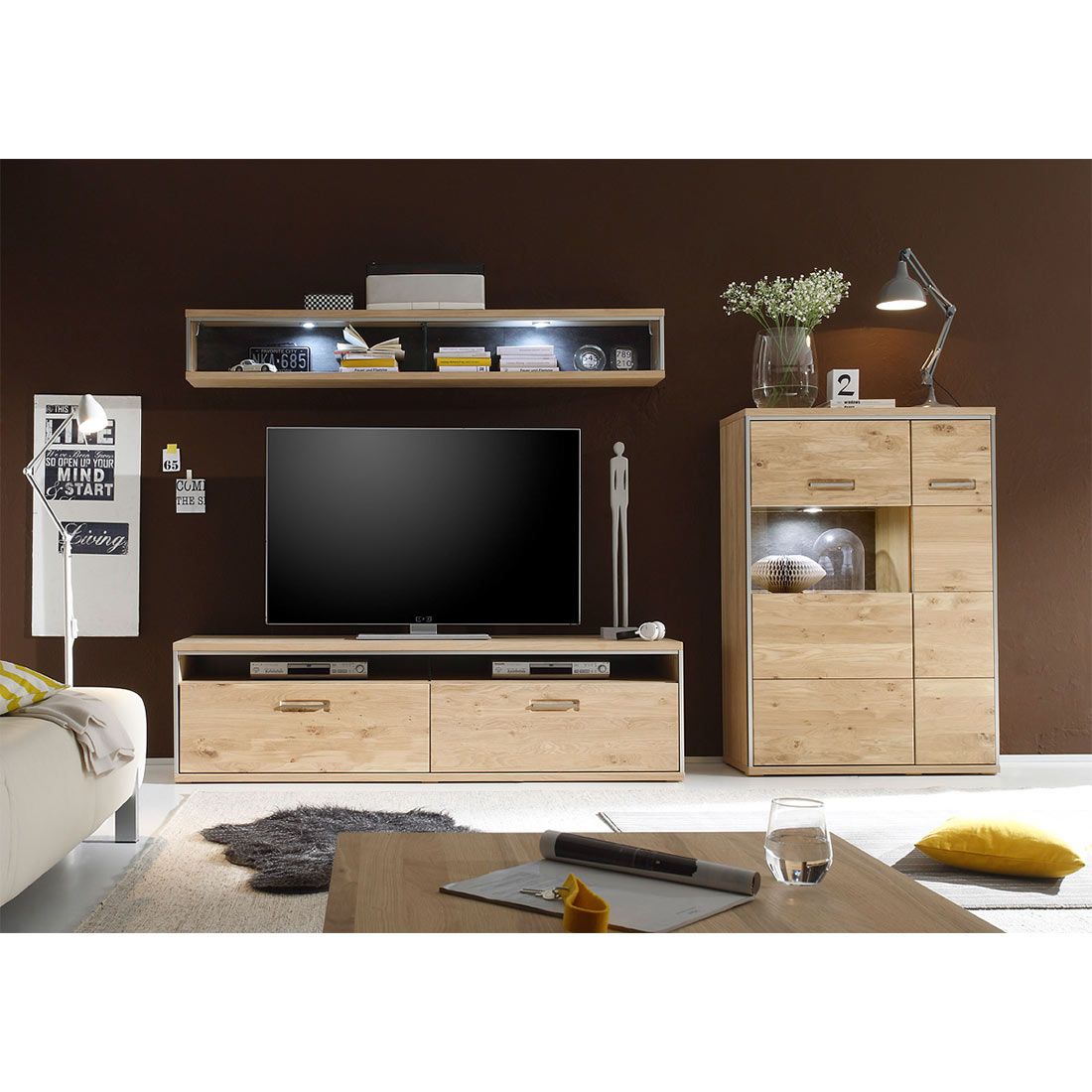 MCA Espero Highboard 94x39x136cm