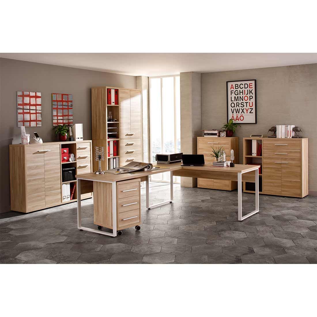 Maja Möbel Set+ Büroschrank 155,7x40x110,7cm
