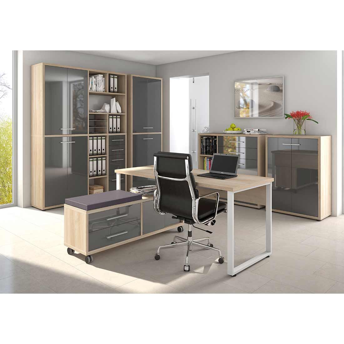 Maja Möbel Set+ Büroschrank 78,9x40x110,7cm