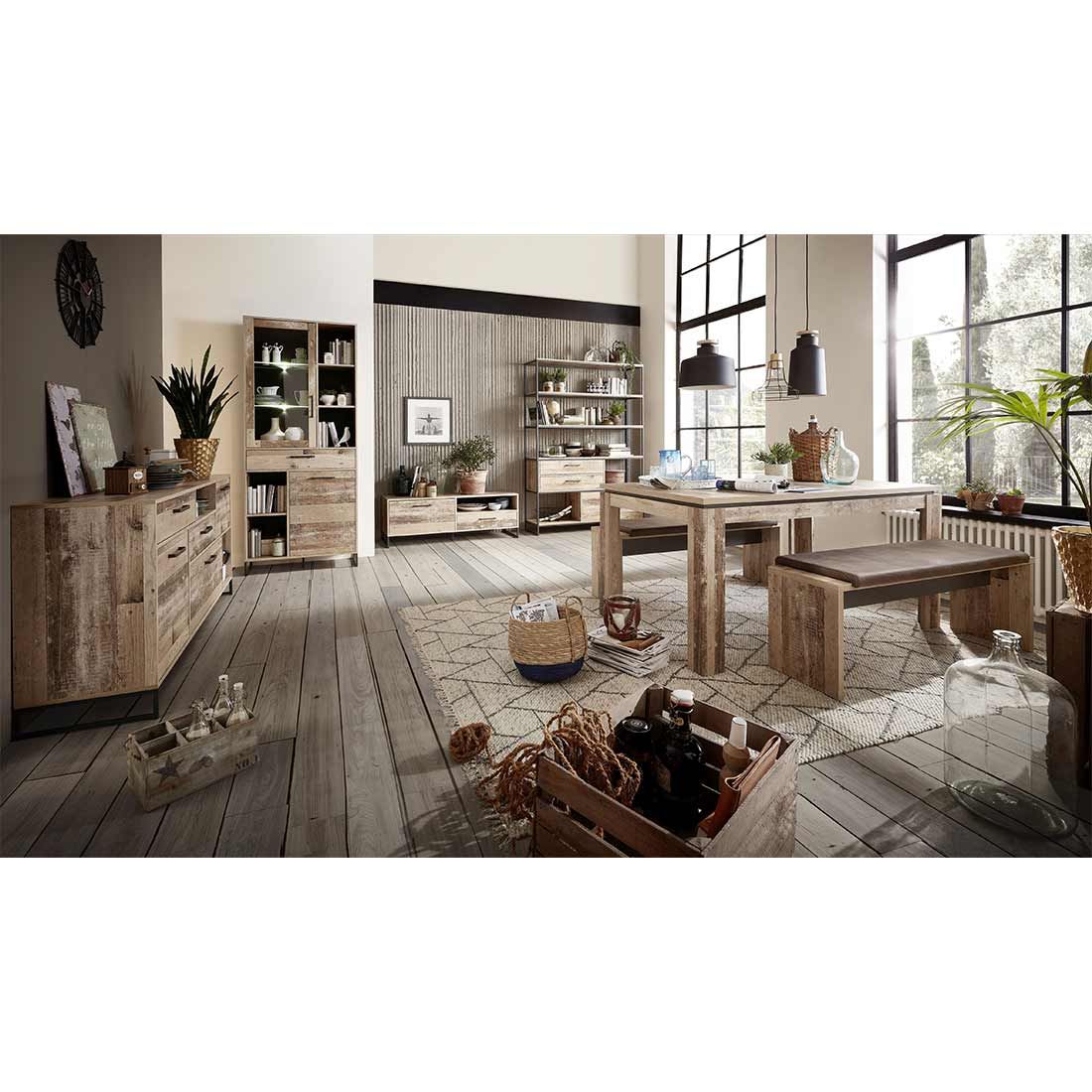 Innostyle Roof Vitrine mit Beleuchtung 83x35x199cm