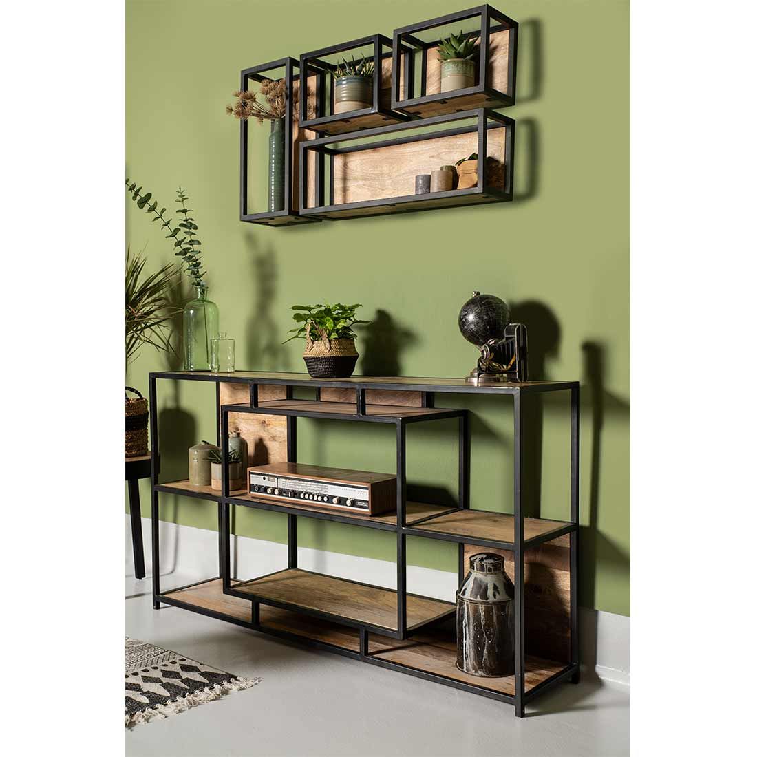 HSM Collection Levels Wandregal 25x18x55cm