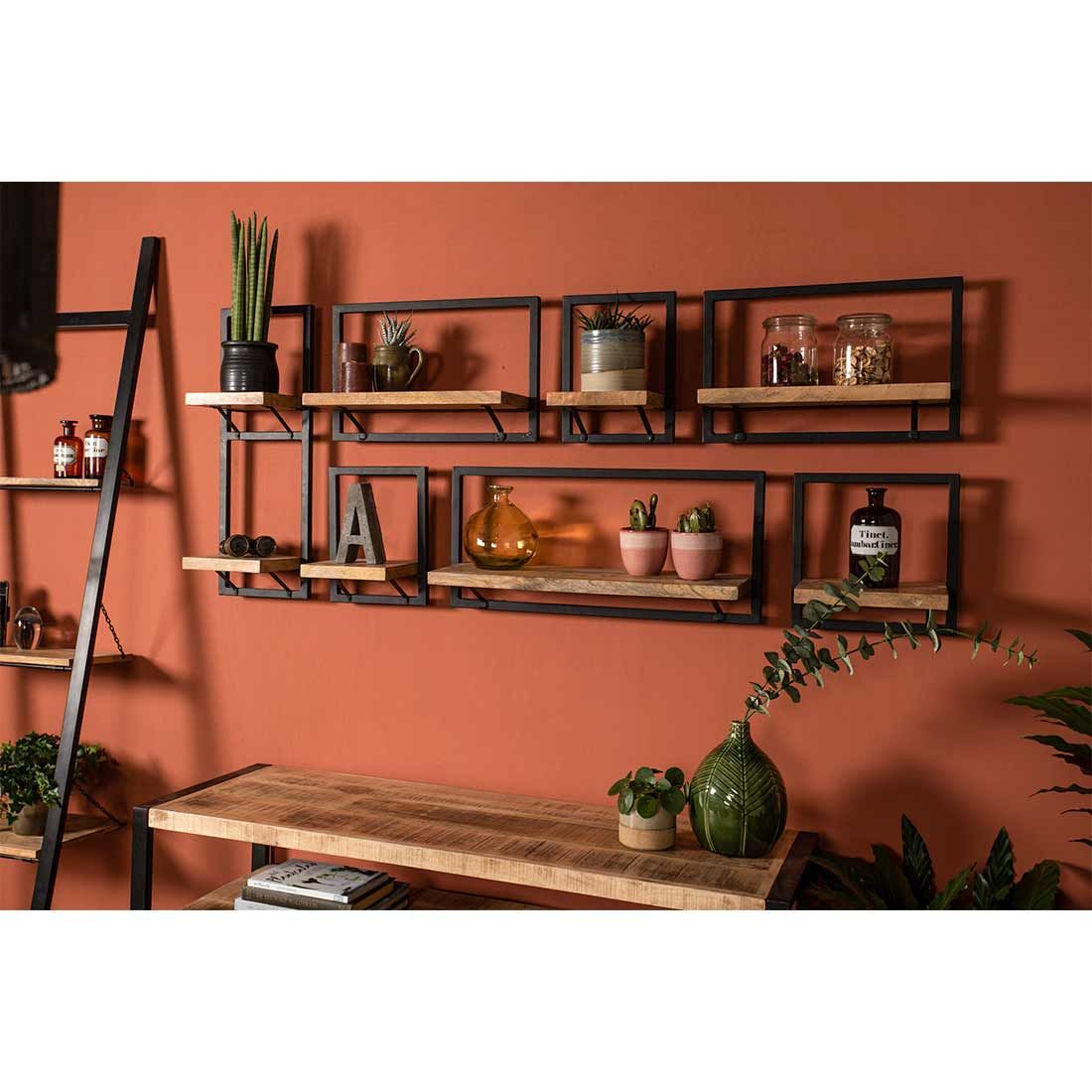 HSM Collection Levels Wandregal 25x22x32cm
