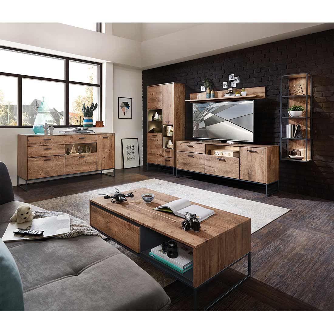 Wohnconcept Manhattan Wohnzimmer-Set 4-tlg.