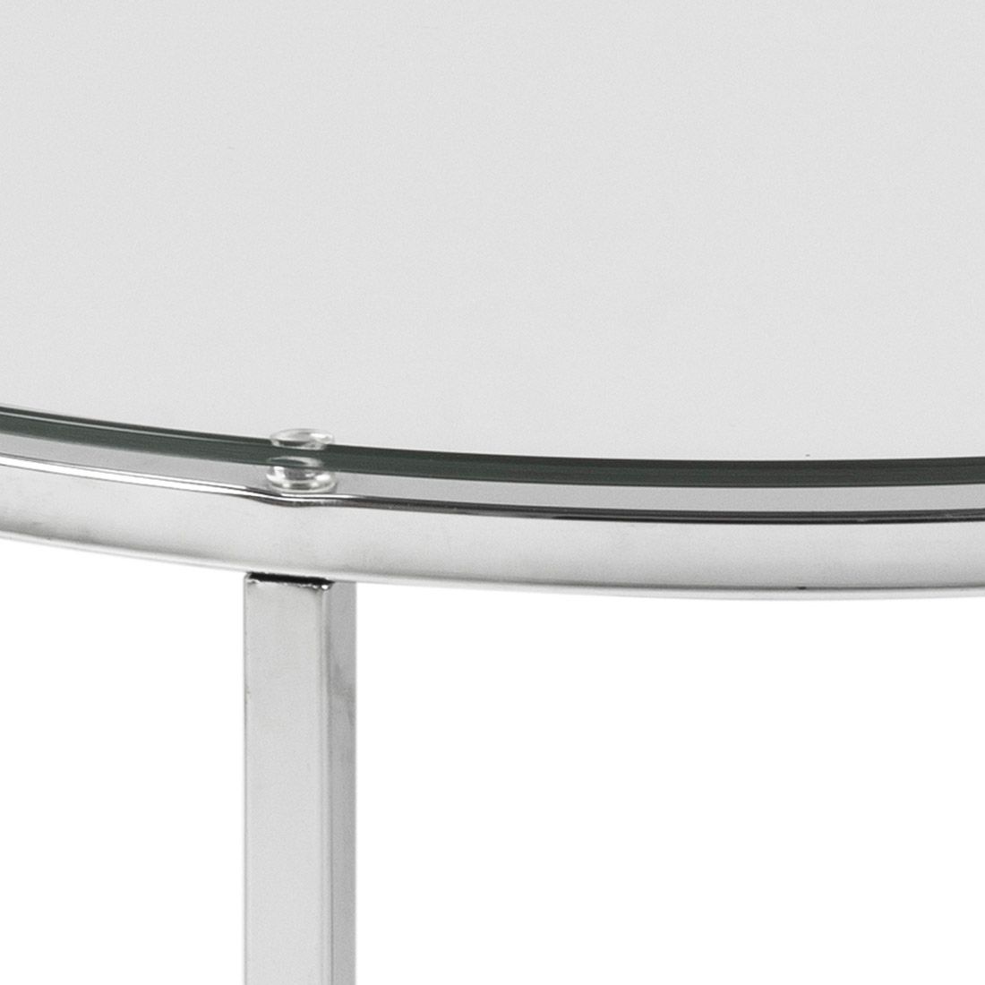 AC Design Cross Beistelltisch Ø55x45cm