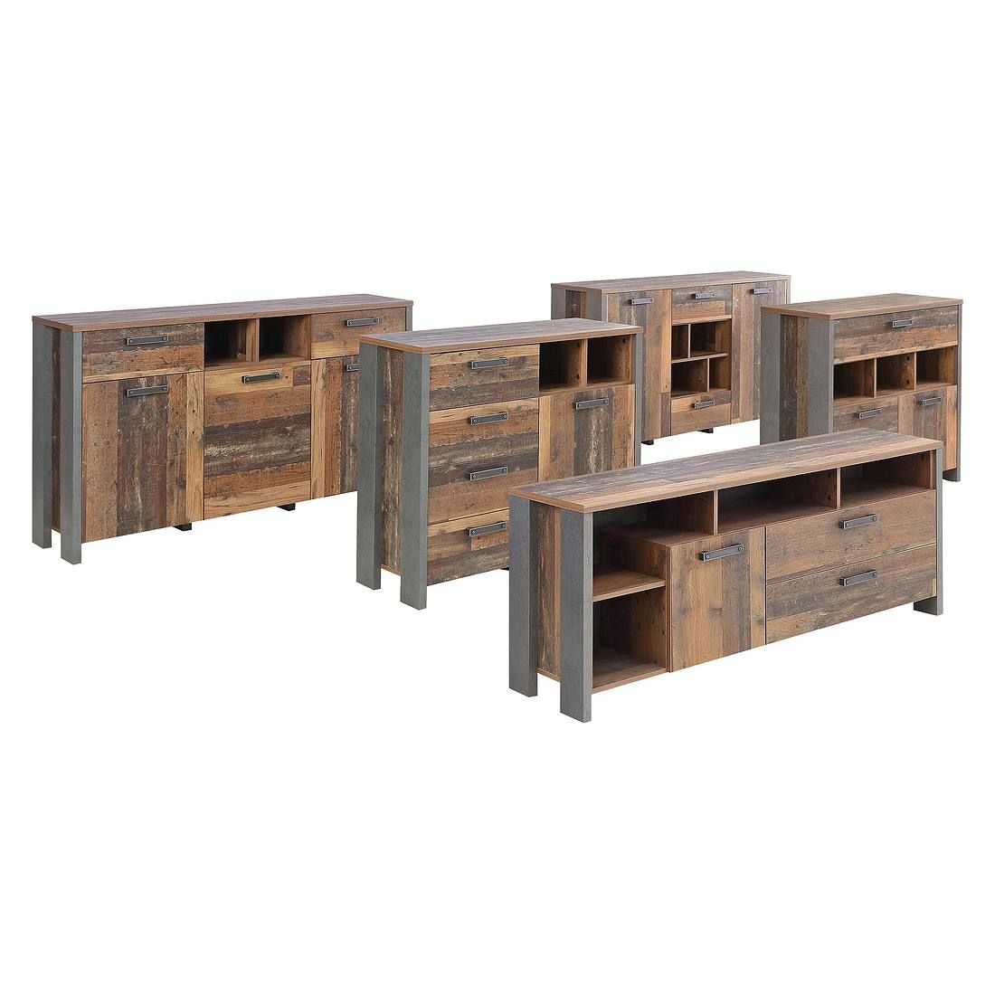 Forte Clif Kommode 107x42x87cm