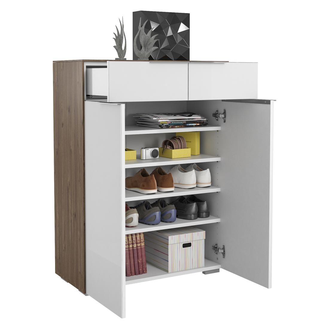 Maja Möbel Luxor Schuhschrank 80,8x37,3x110,2cm