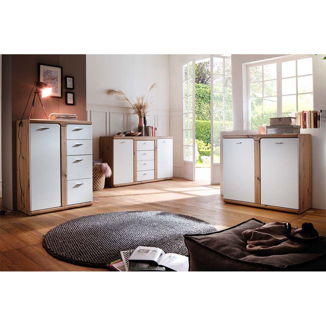 MCA Torino Kommode 80x45x108cm