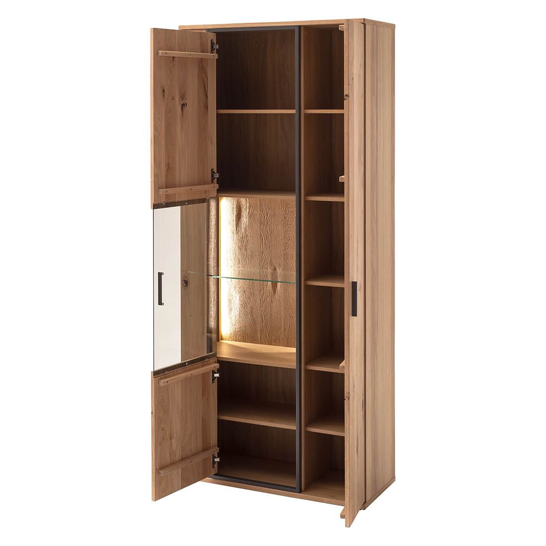 MCA Campinas Vitrine mit Beleuchtung 90x37x209cm
