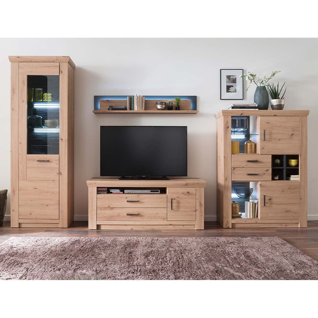 MCA Meran Vitrine 74x45x211cm