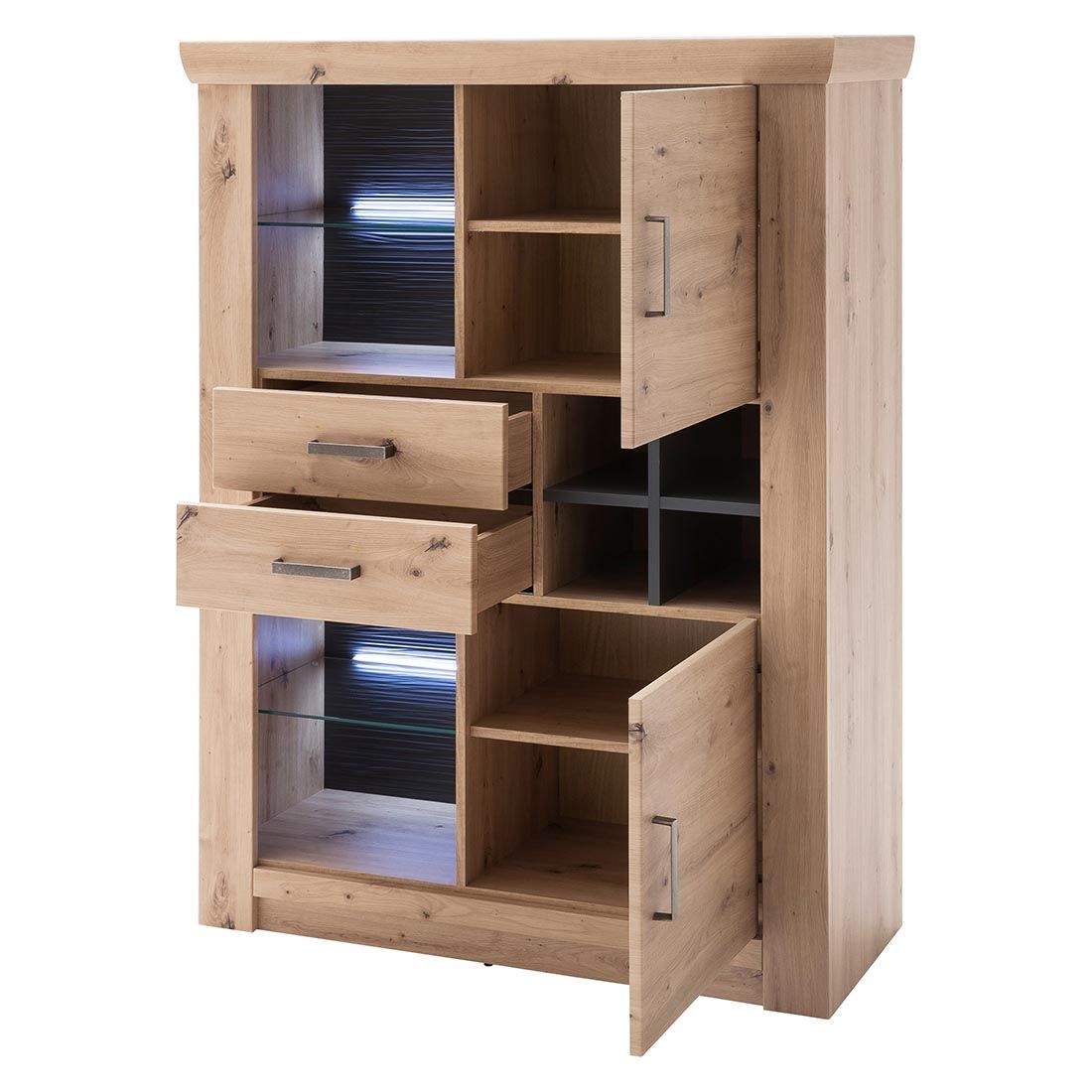 MCA Meran Highboard 110x45x146cm