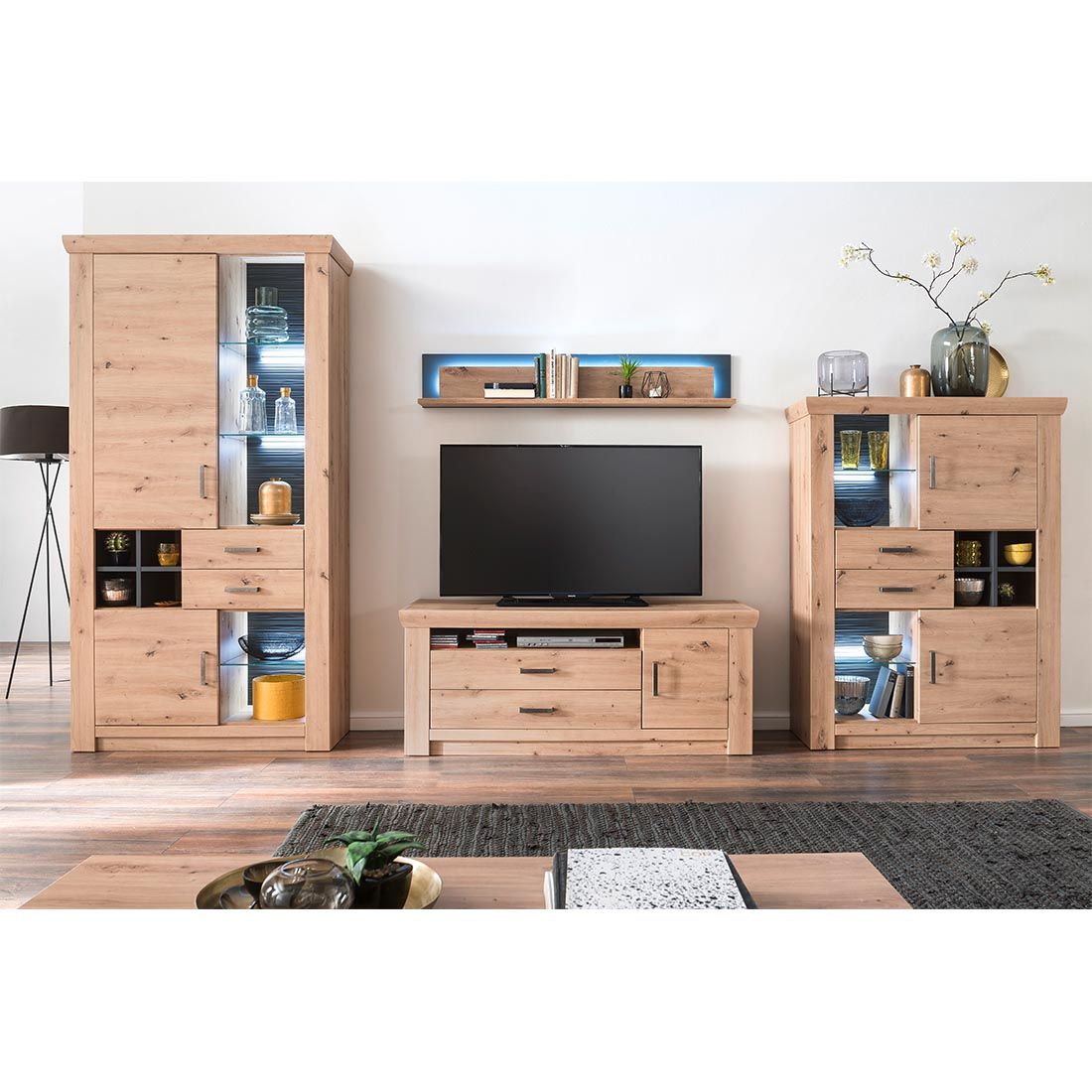 MCA Meran Highboard 110x45x146cm