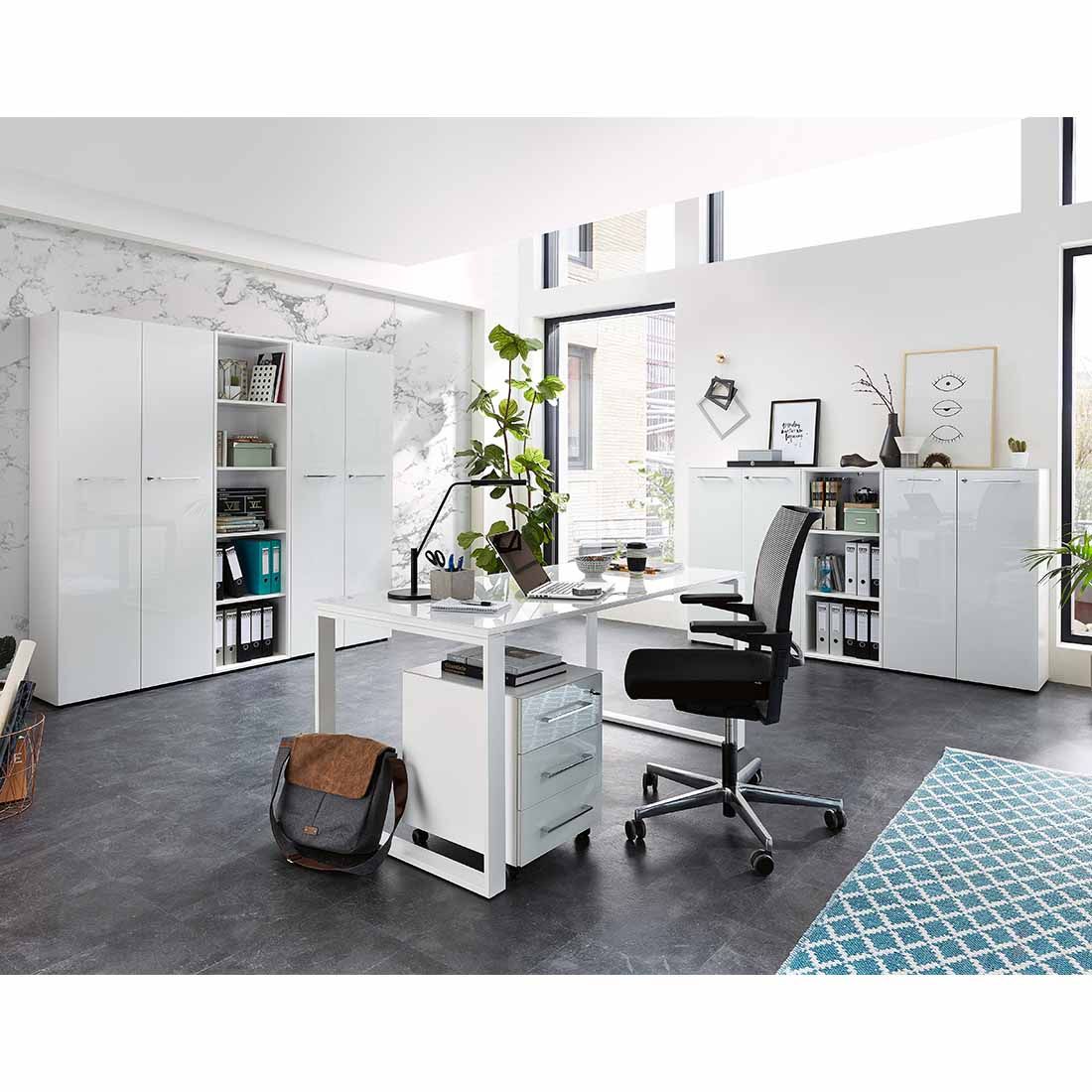Germania Monteria Büroschrank 80x37x196cm