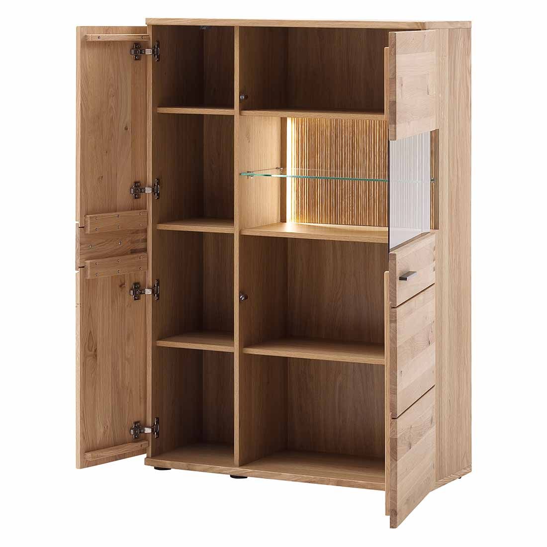 MCA Salvador Highboard mit Beleuchtung 90x37x136cm