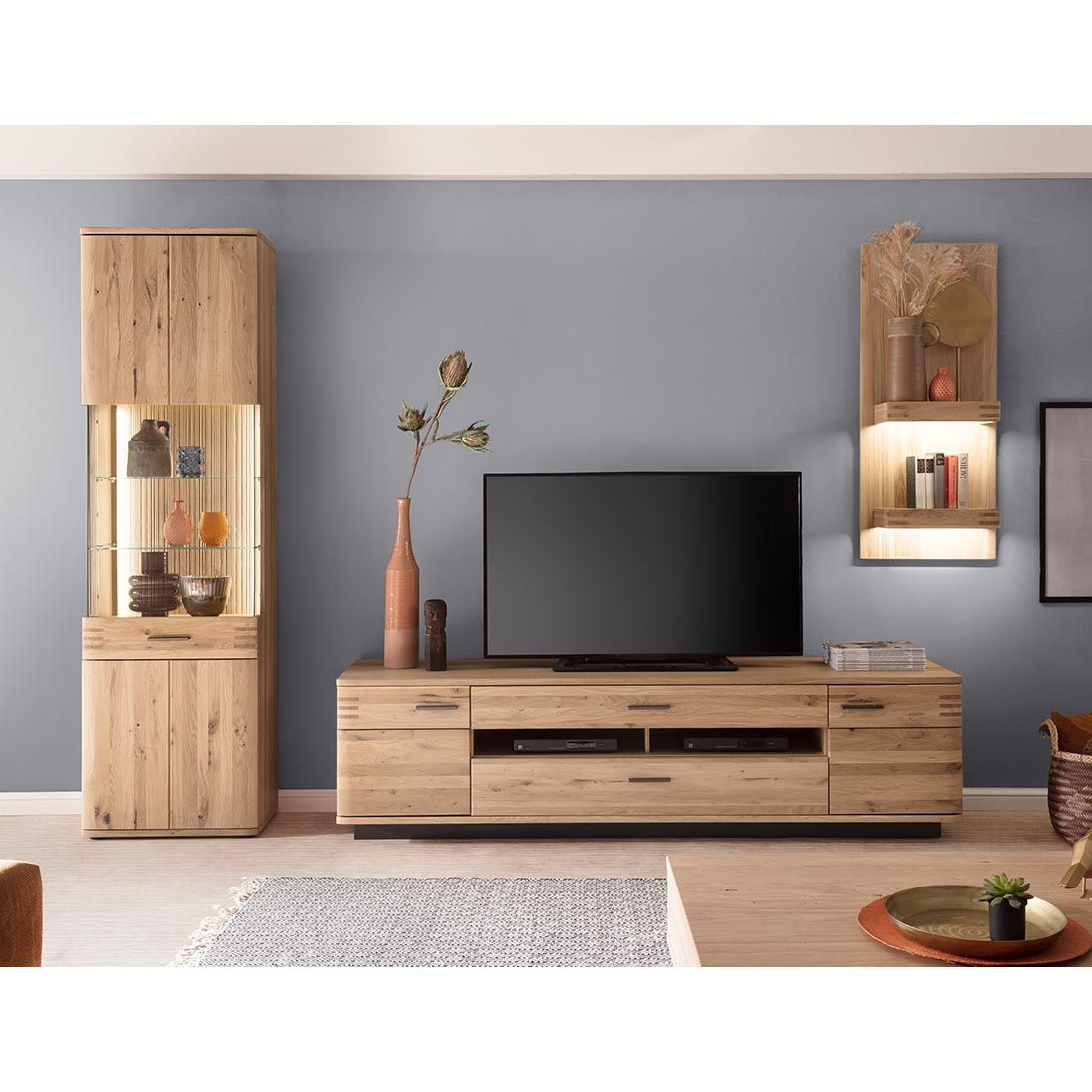 MCA Salvador Wandboard mit Beleuchtung 50x25x115cm