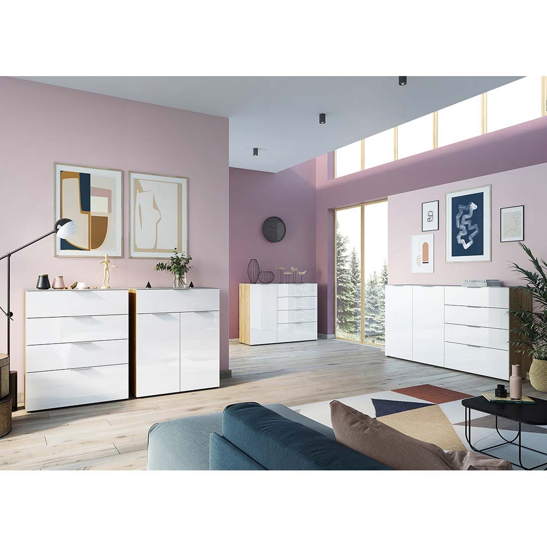 Germania Oakland Kommode 83x42x101 cm