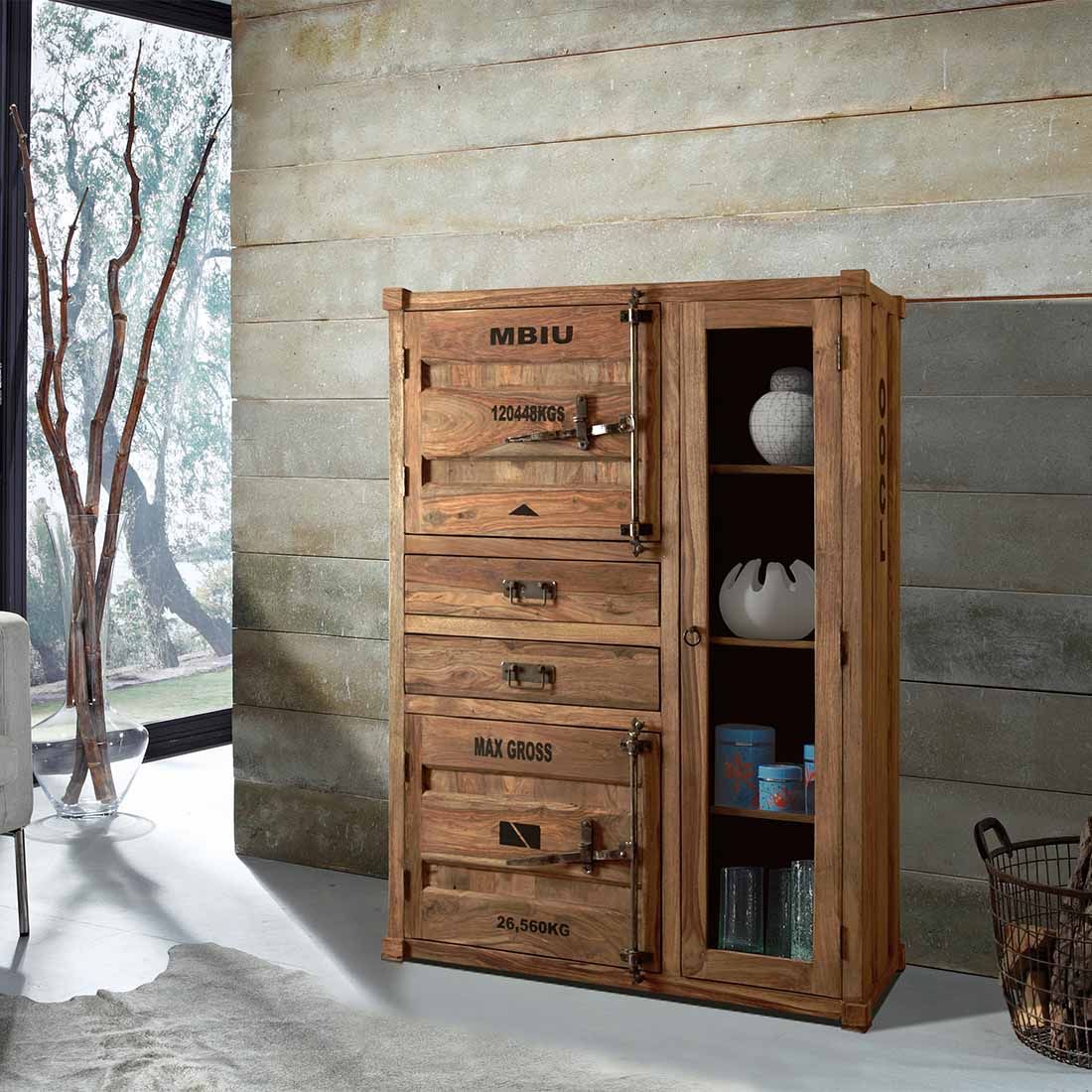Wolf Möbel Container Highboard 110x45x150cm