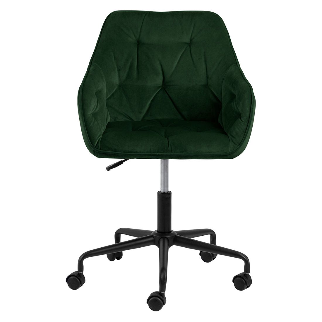 AC Design Brooke Bürostuhl Waldgrün/Schwarz, ca. 59x88x58 cm