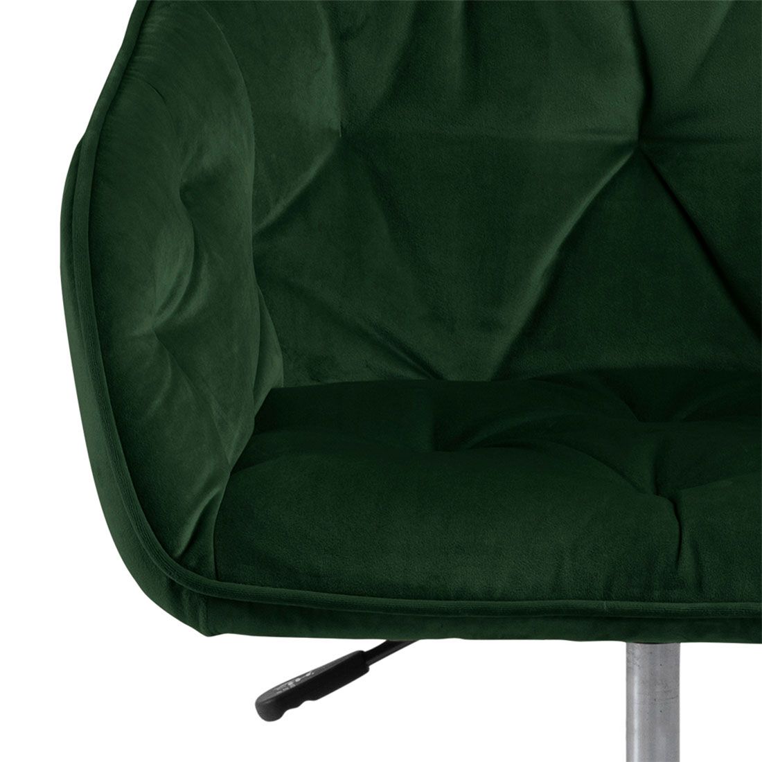 AC Design Brooke Bürostuhl Waldgrün/Schwarz, ca. 59x88x58 cm