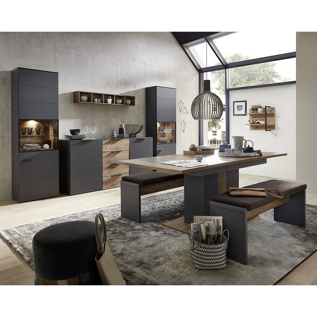 Innostyle Mediana Wandregal 20x20x125cm