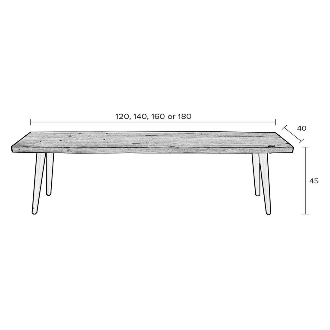 Dutchbone Alagon Sitzbank 180cm