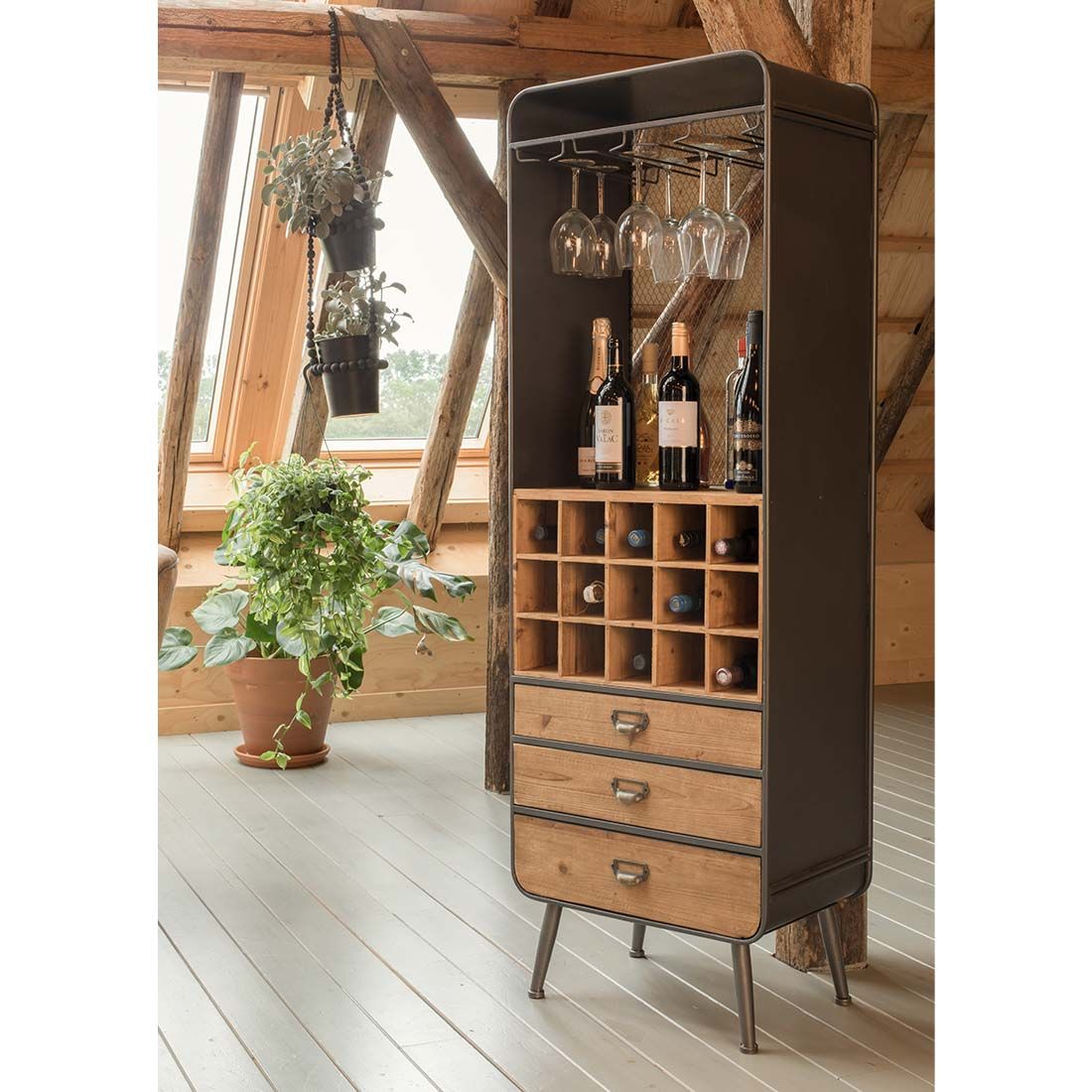 Dutchbone Vino Hochschrank 56x38x170cm