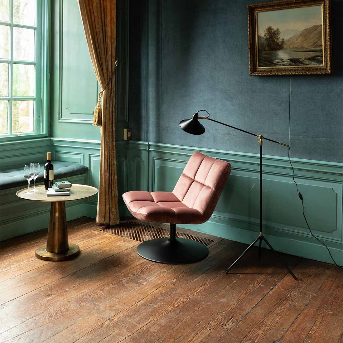 Dutchbone Bar Velvet Sessel drehbar