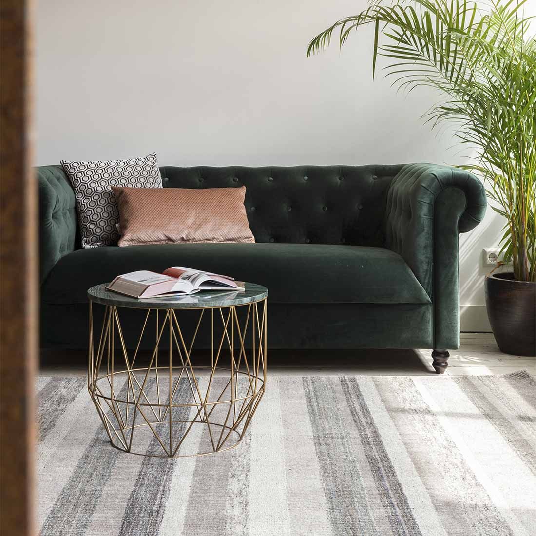 Dutchbone Chester Velvet 3-Sitzer-Sofa