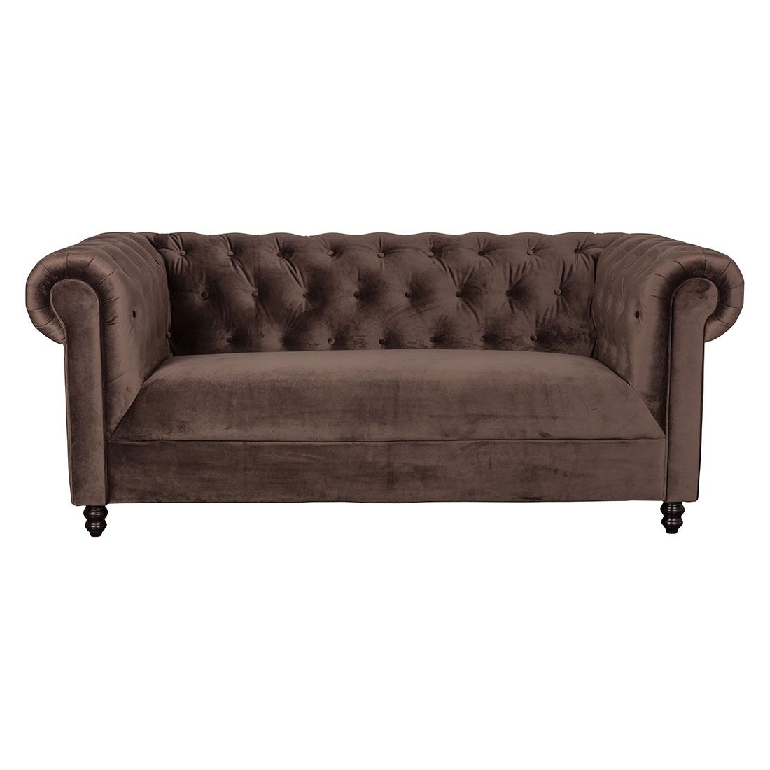 Dutchbone Chester Velvet 3-Sitzer-Sofa