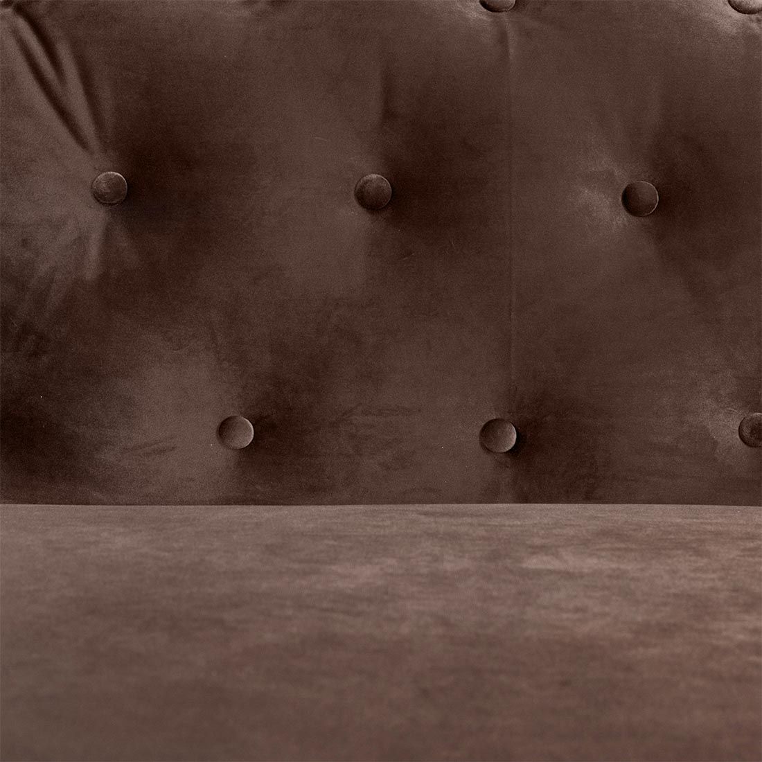 Dutchbone Chester Velvet 3-Sitzer-Sofa