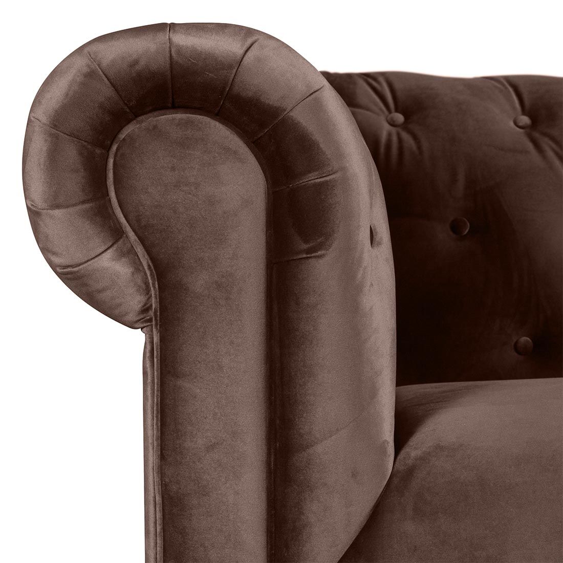 Dutchbone Chester Velvet 3-Sitzer-Sofa