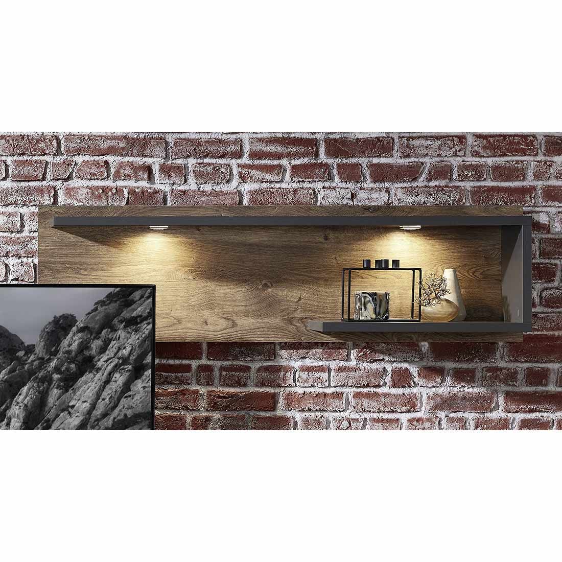 Wohnconcept Brownsville Wandboard 150x25x42cm