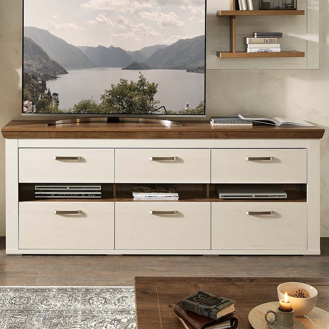 Wohnconcept Provence Lowboard 206x47x81cm