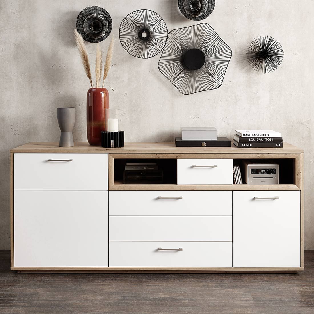 Wohnconcept Modena Sideboard 185x48x80cm