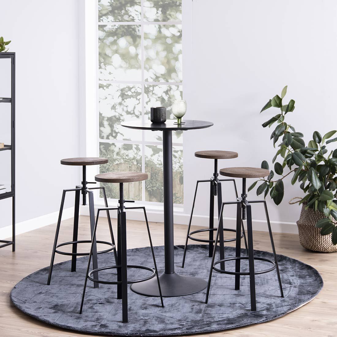 AC Design Ibiza Bartisch Ø60x105cm