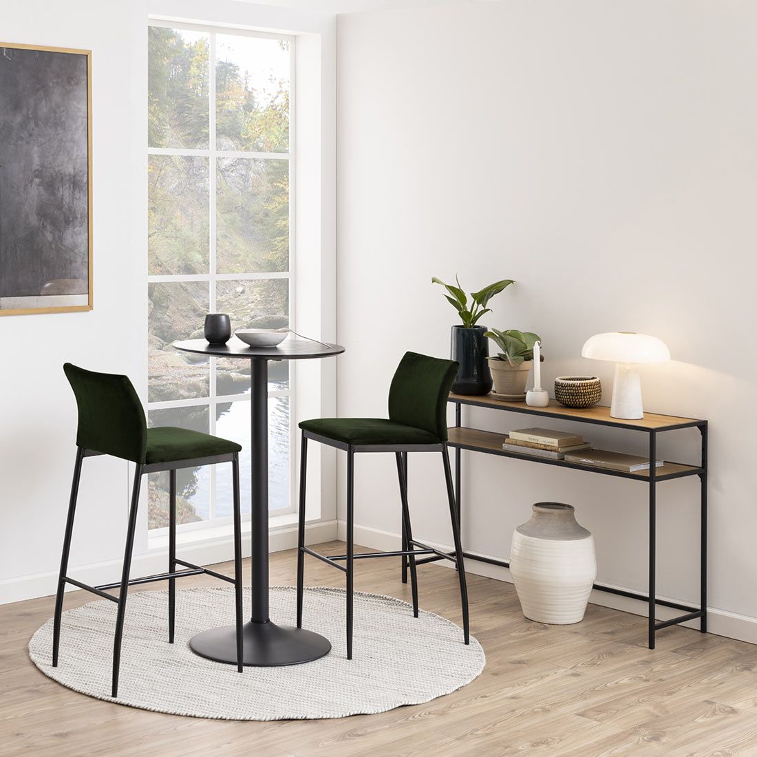 AC Design Ibiza Bartisch Ø60x105cm