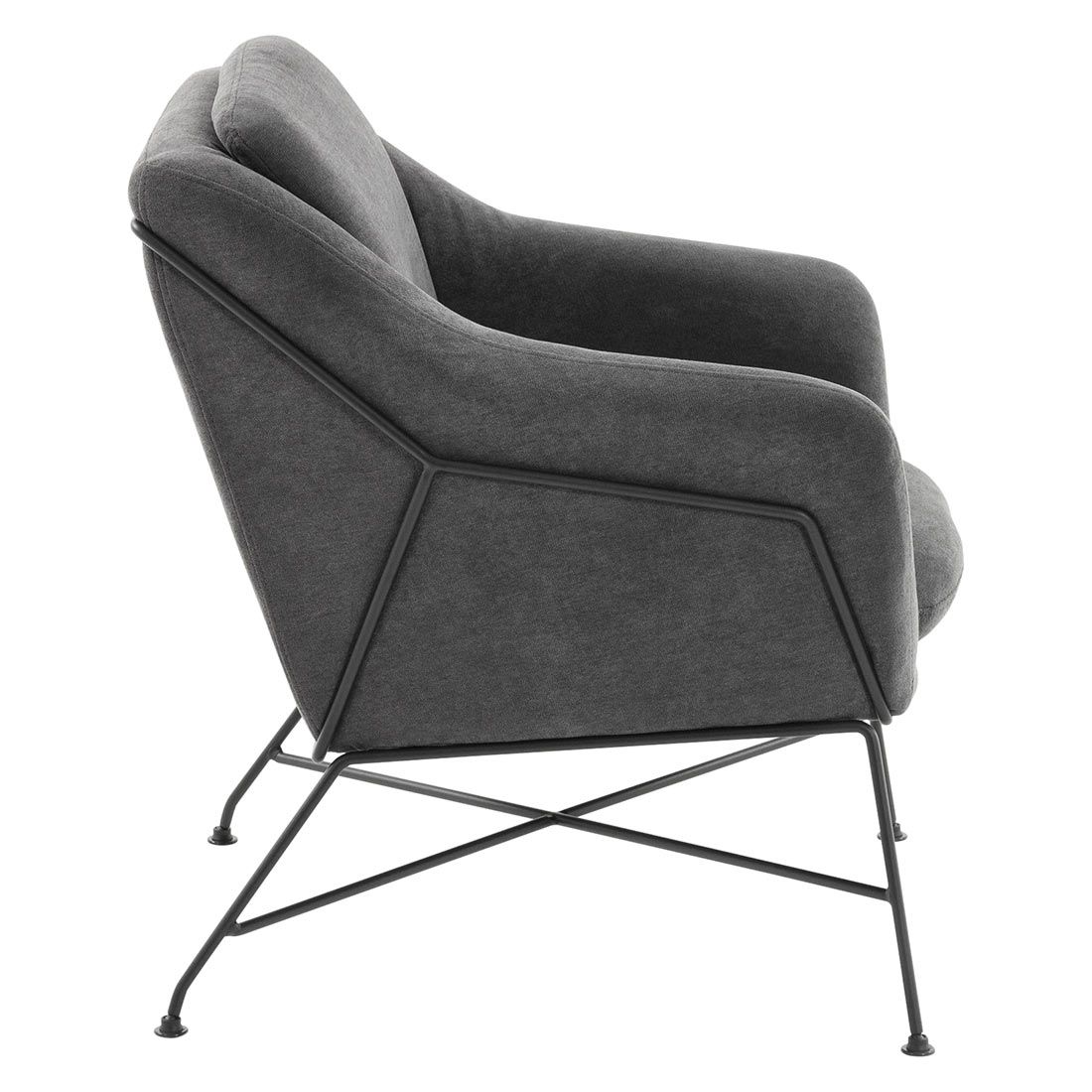 La Forma Brida Sessel Anthrazit