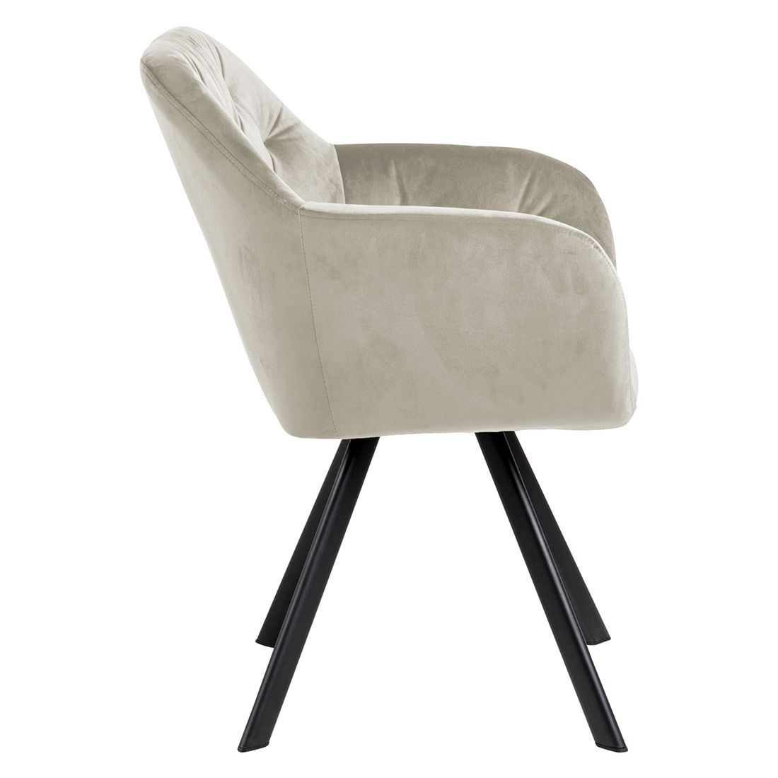 AC Design Lola Armlehnstuhl drehbar Beige