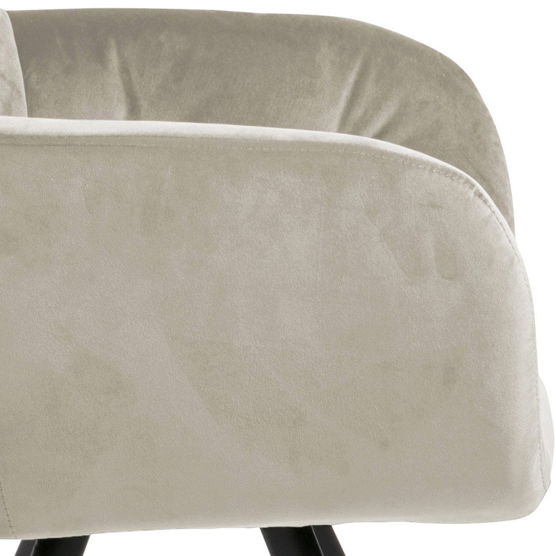 AC Design Lola Armlehnstuhl drehbar Beige