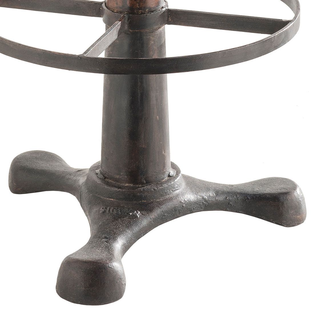 Faktorei Barhocker mit Ledersitz