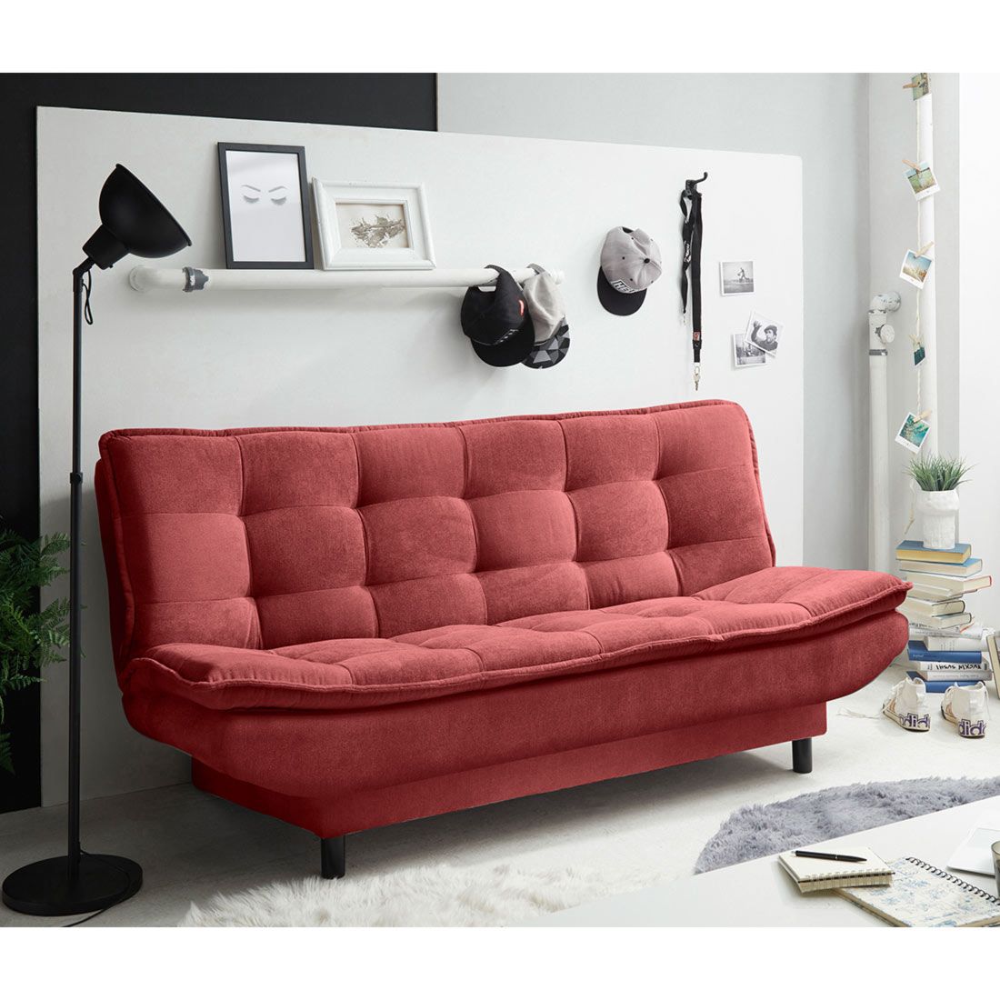ED Lifestyle Polstermöbel Patch 2 Schlafsofa 188x89x90cm