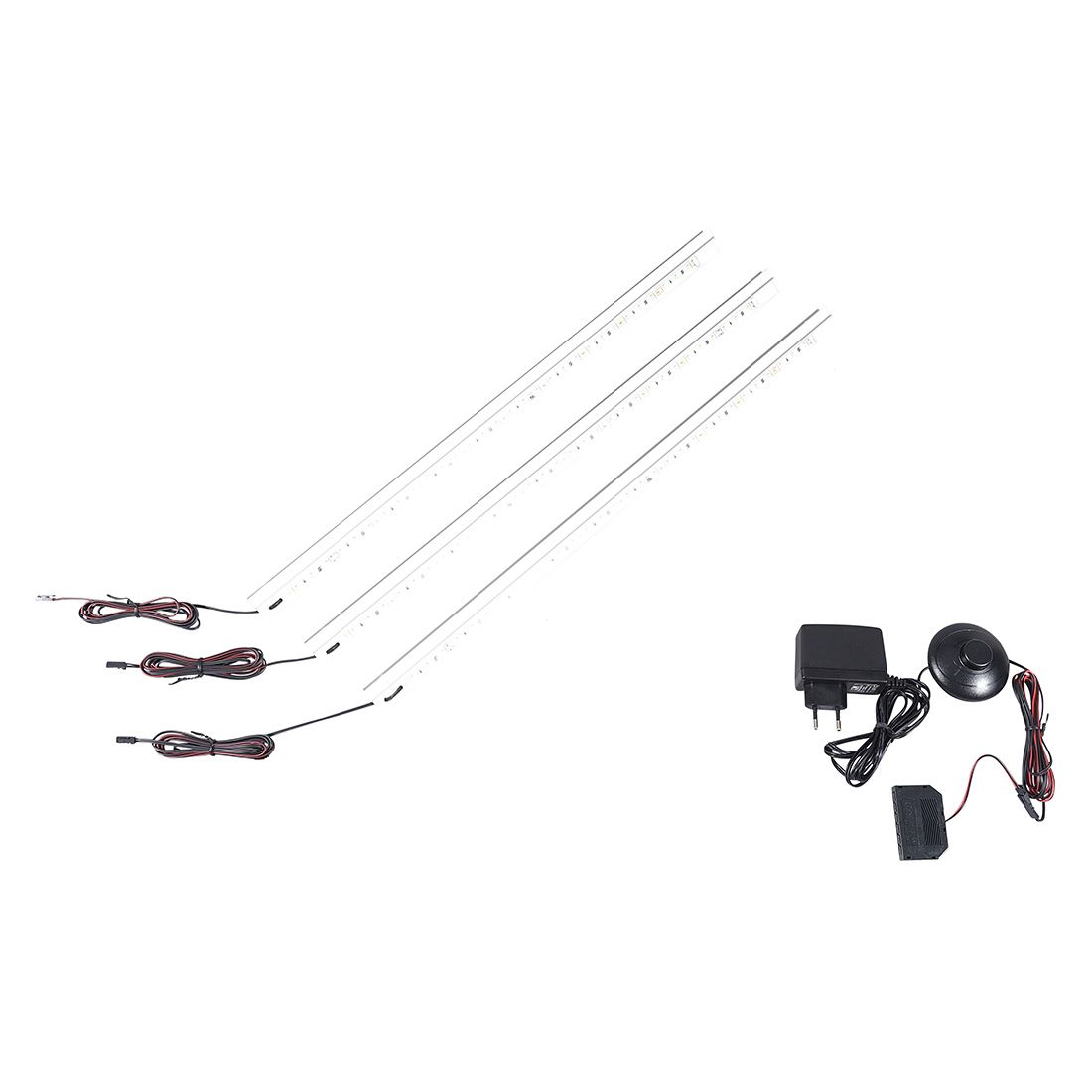 set one York LED-Glasbodenbeleuchtung 3er-Set