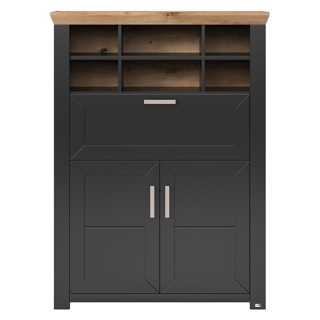 set one York Highboard 104,5x42,2x142,6cm