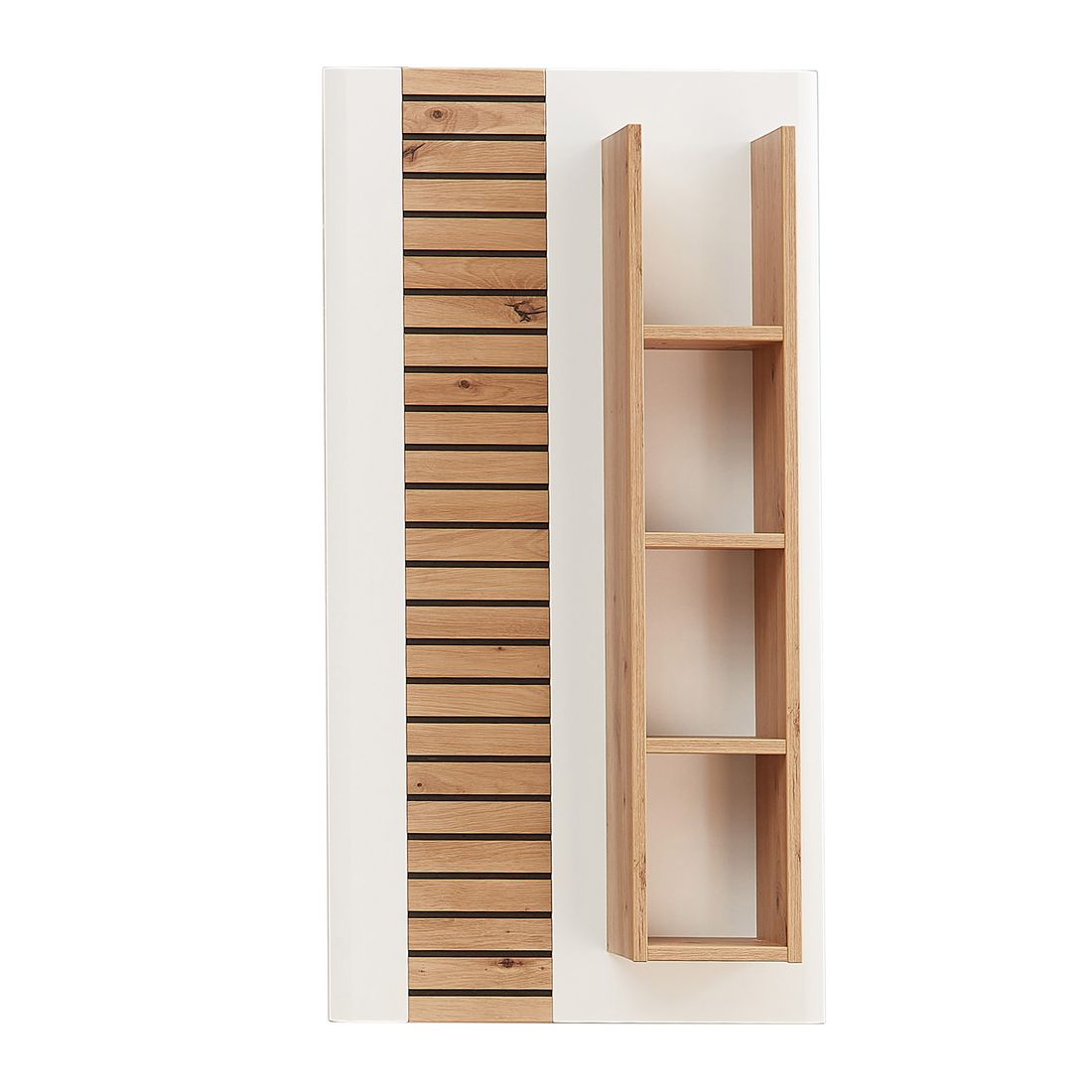 Wohnconcept Fresno Wandregal 55x17x106cm