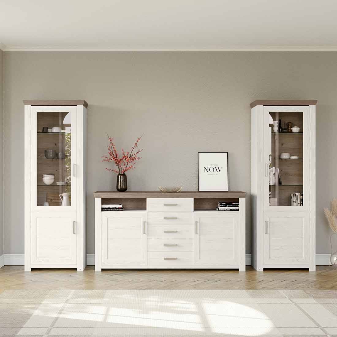 set one York Sideboard 181,1x44,2x94,6cm