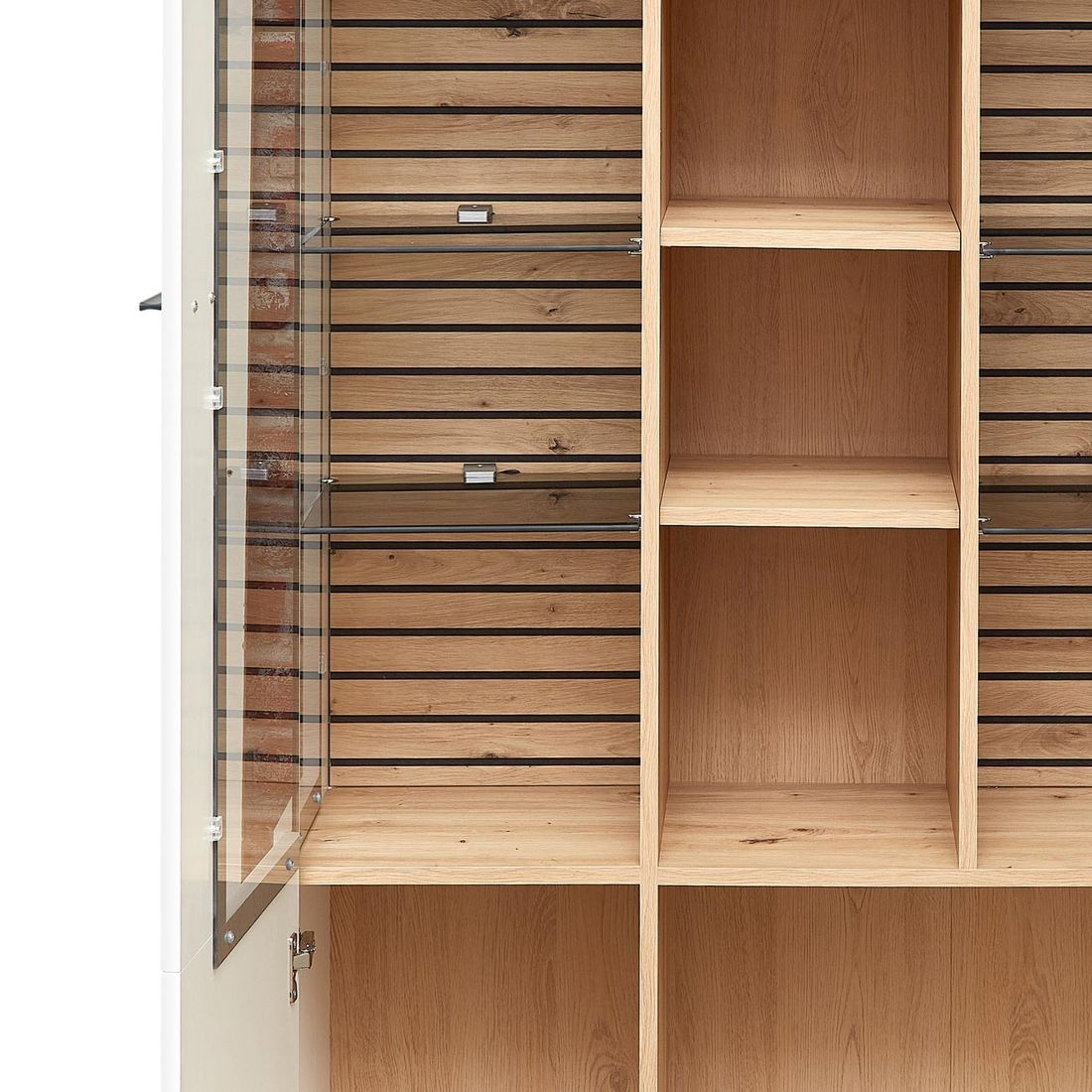 Wohnconcept Fresno Vitrine 98x40x190cm