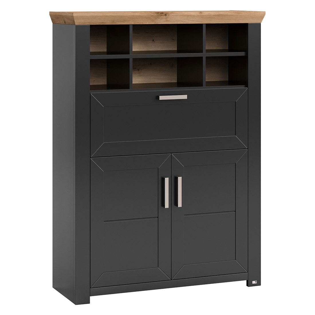 set one York Highboard 104,5x42,2x142,6cm